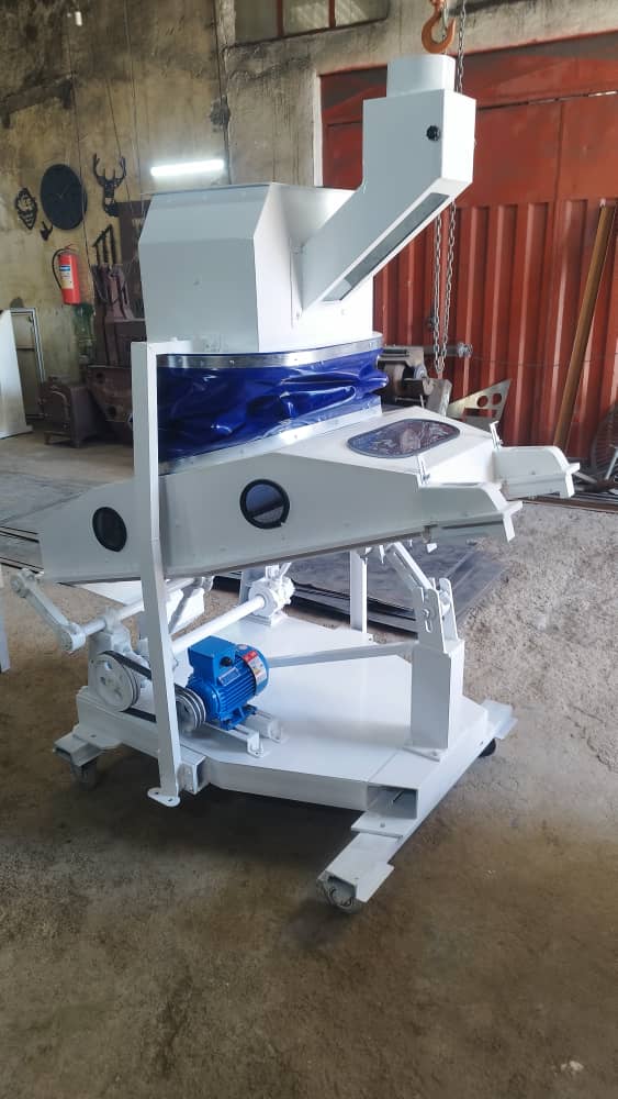 ساخت دستگاه شالیکوبی سنگ گیر برنج و گندم مرادپور در آمل